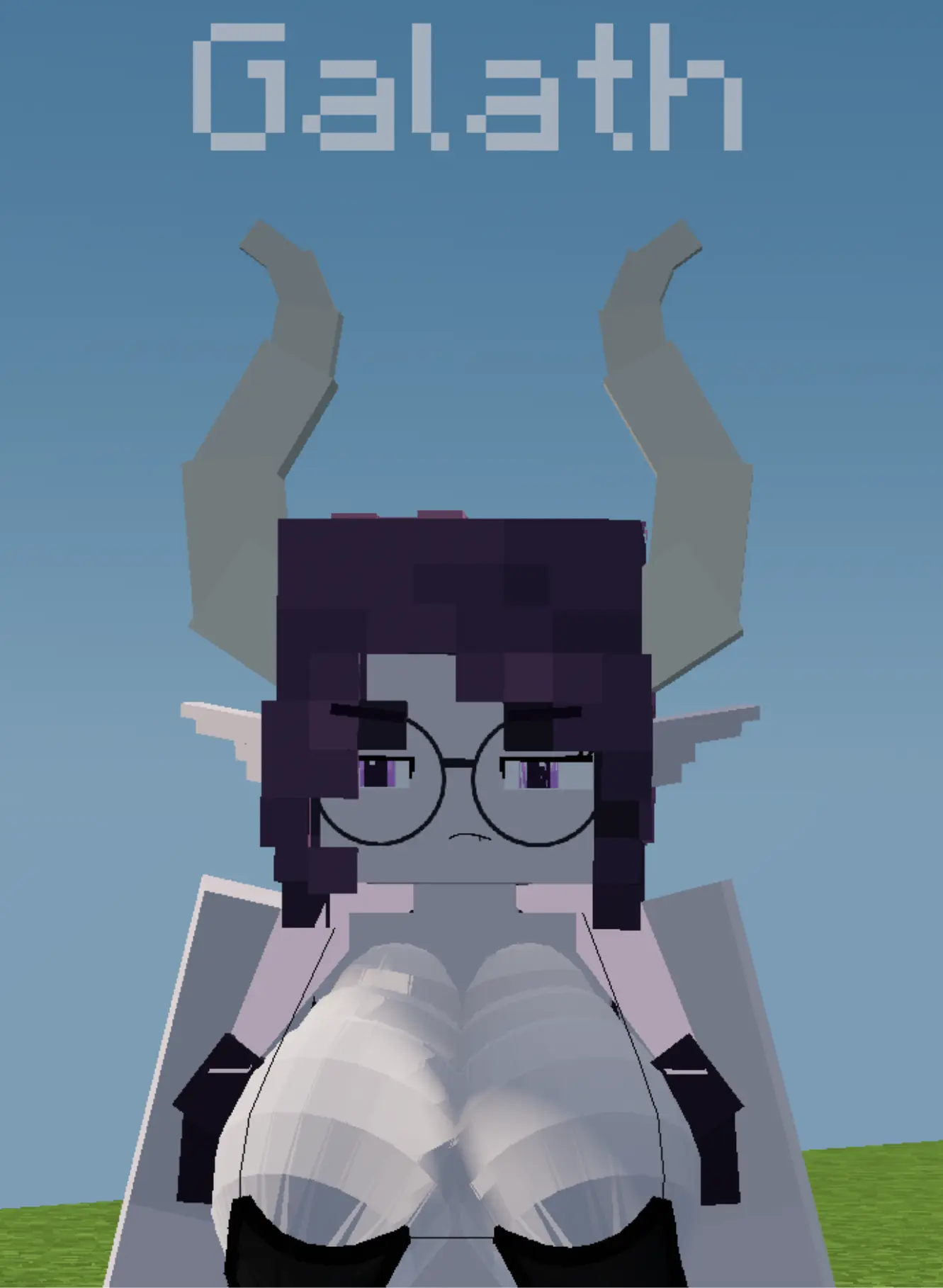 Jenny MOD: Meet All Characters and Their Unique Abilities 15 Screenshot of Galath in the Nether fortress — strongest character in Jenny Mod