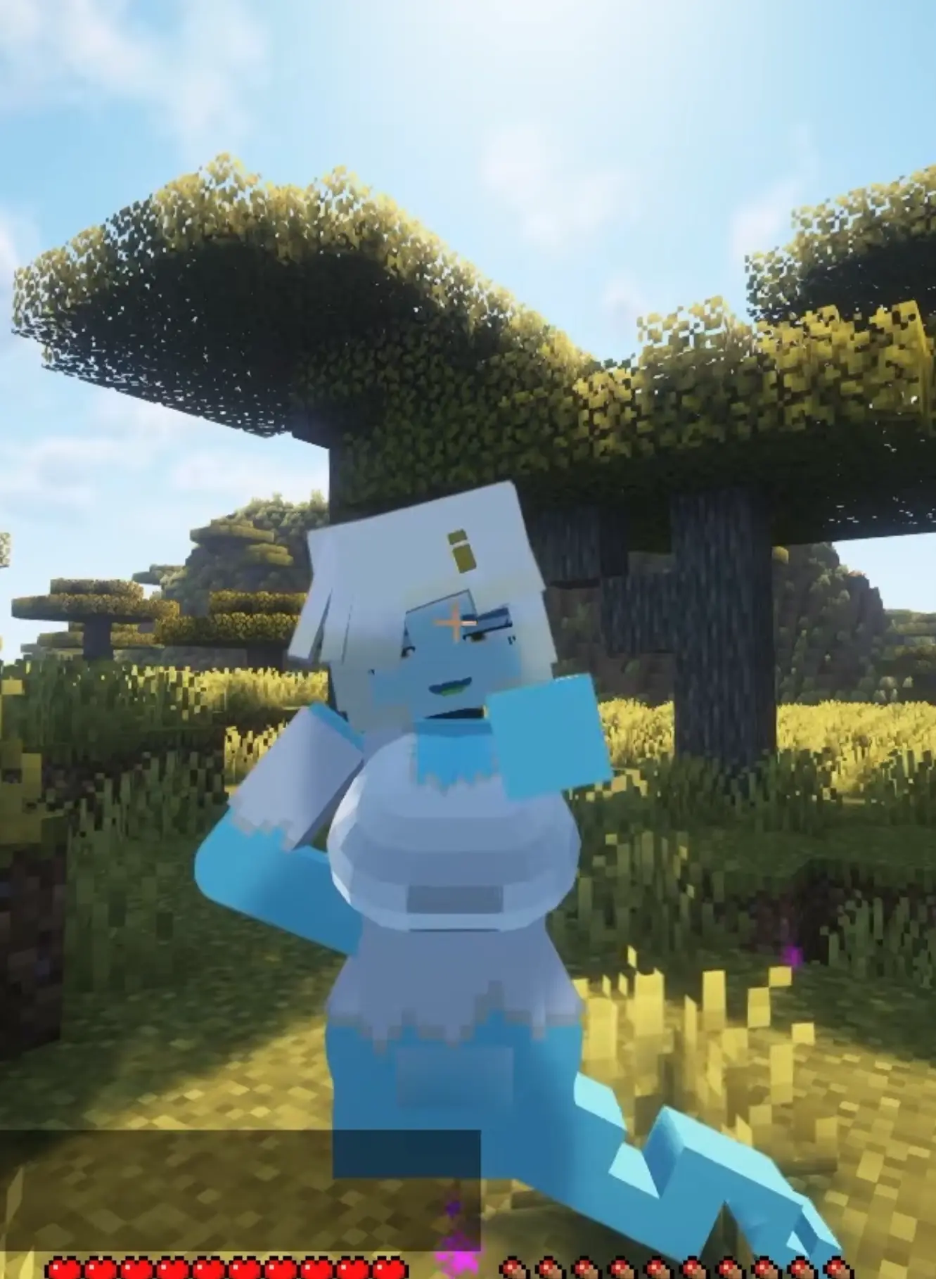 Jenny MOD: Meet All Characters and Their Unique Abilities 9 Screenshot of Allie's lamp inside a desert temple dungeon